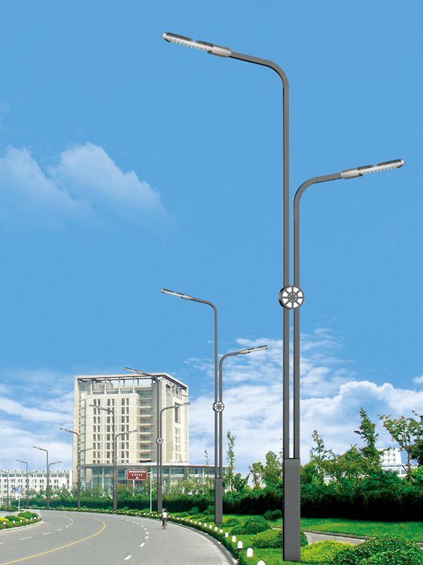 市电高低臂路灯