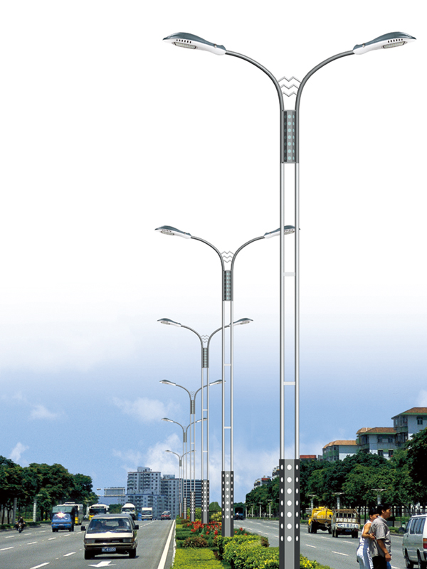 市电双联杆路灯